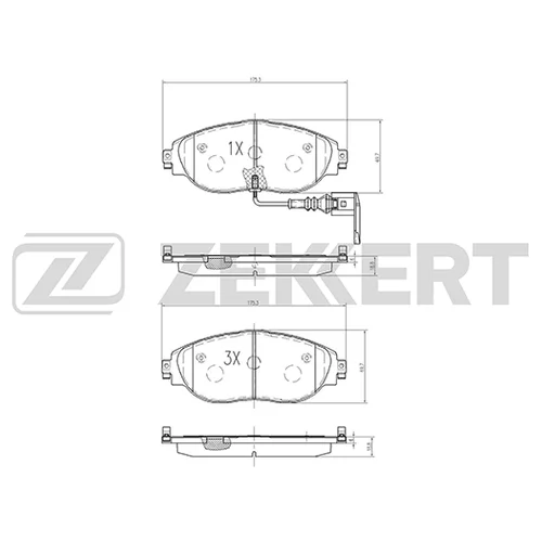  . . .   AUDI A3 III-IV 12-  SKODA OCTAVIA (5E3  NL3  NR3  5E5) 12-  PA BS2457