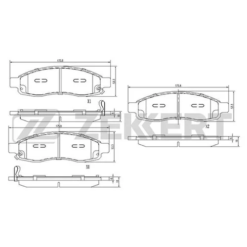  . . . INFINITI QX56 (JA60) 03-  NISSAN ARMADA (WA60) 03-  TITAN (A60) 03- BS2854