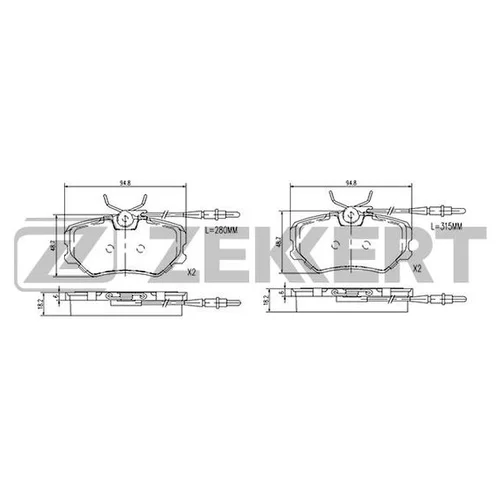  . . .   CITROEN  ZX 92-  PEUGEOT 306 93-  405 II 87- BS2859