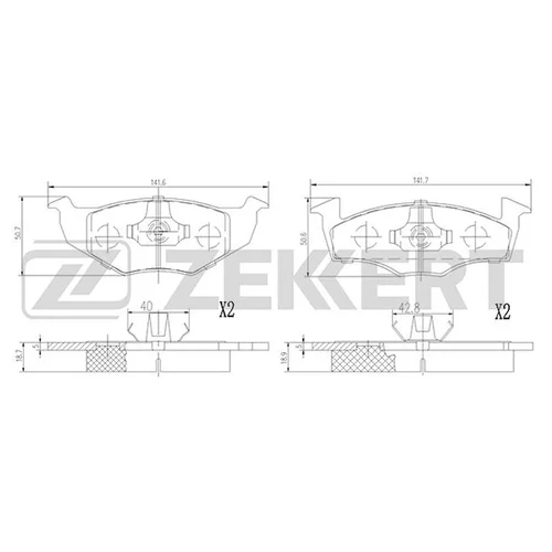  . . . SEAT CORDOBA I  II 93-  IBIZA II  III 93-  TOLEDO 95-  VW GOLF III 91-  P BS2894