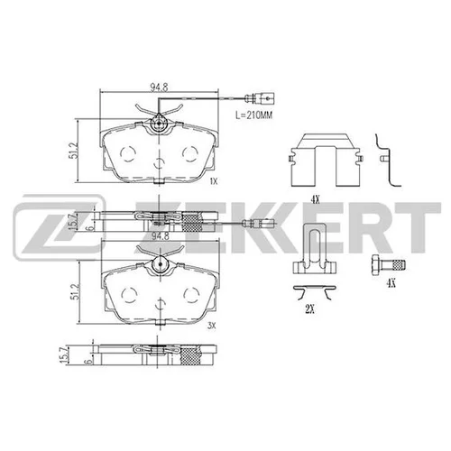  . . .   FORD GALAXY 95-  SEAT ALHAMBRA 96-  VW KOMBI 92-  SHARAN 95-  TR BS2895