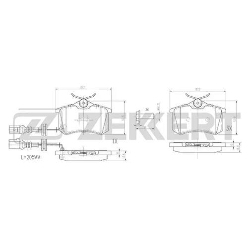  . . .   SEAT IBIZA IV 02-  SKODA FABIA (6Y2  6Y3  6Y5) 99-  VW POLO IV 0 BS2917