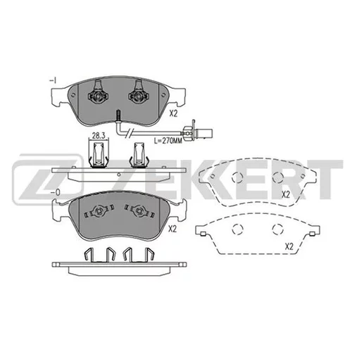  . . .   AUDI A6/S6 III 04-  A8 II 02-  VW PHAETON 02- BS2928