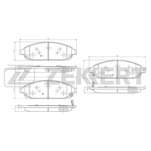  . .  JEEP COMMANDER 05-  GRAND CHEROKEE II 99-  GRAND CHEROKEE III 05- BS2982