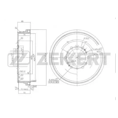     TOYOTA LC 70-90 90- BS5563