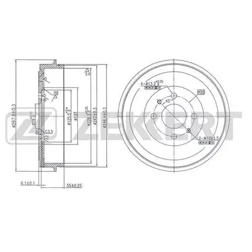  .[228,2X48] 4 . ALFA ROMEO 145/146 FIAT DOBLO/ALBEA/MAREA/PALIO/MULTIPLA/TEMPRA BS5573