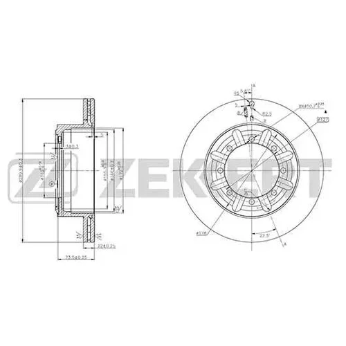  . . NISSAN ATLEON 00- BS5666