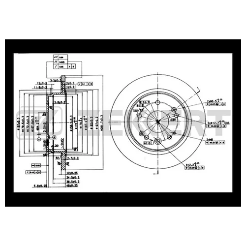  . . HONDA EDIX 04-  FR-V 04-  STREAM 00- BS5737