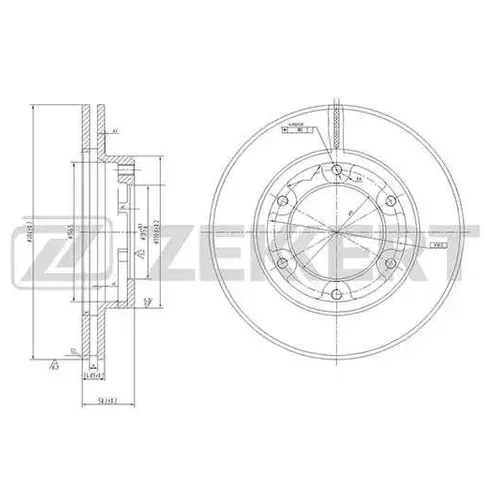  . . TOYOTA LAND CRUISER (J80) 90- BS5759