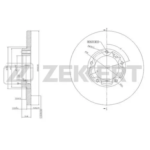  . . FORD TRANSIT II  III 77- BS5764