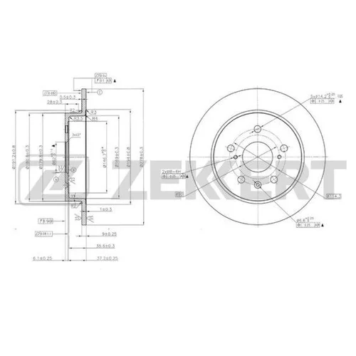  . . FIAT SEDICI 06-  SUZUKI SX4 06- BS5854