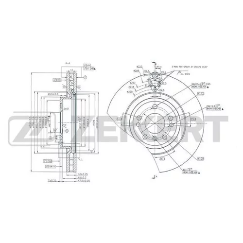  . . MB ML (W166) 11- BS6008