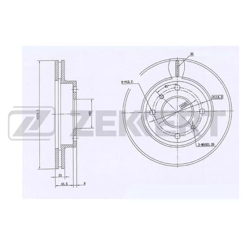  . . NISSAN BLUEBIRD (U11) 82- BS6054