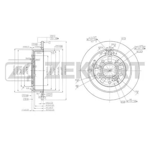  . . MAZDA XEDOS 9 93- BS6059