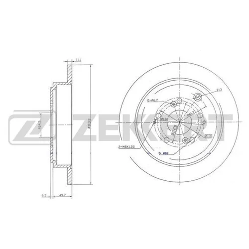  . . ACURA MDX 03- BS6068