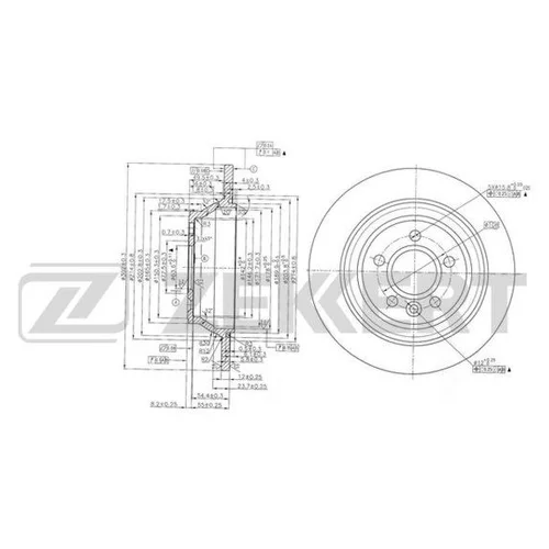  . . VOLVO S80 II 06- BS6143