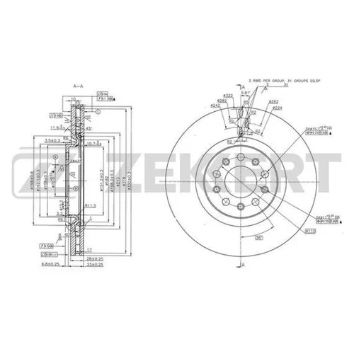    ALFA ROMEO 159 (939_) 05-  SPIDER (939_) 06-  JEEP CHEROKEE 13- BS6176