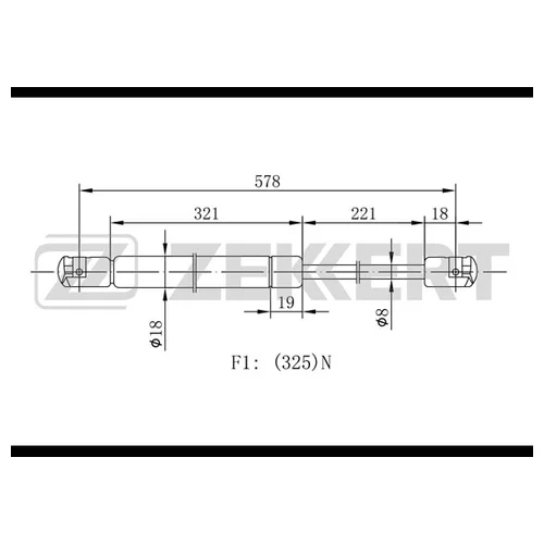   FORD FIESTA II  III 89- GF1098