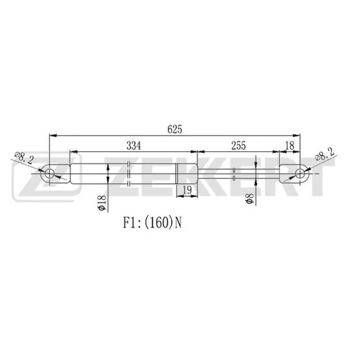   VOLVO 740 93-  760 81-  940 I  II  960 I  II 90-  S80 II 13-  S90  V90 96- GF1243