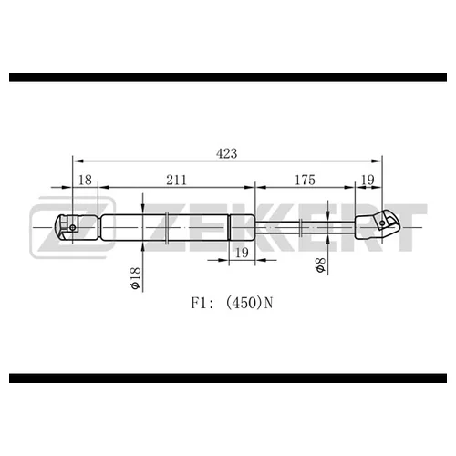   OPEL ASTRA H 04- GF1625