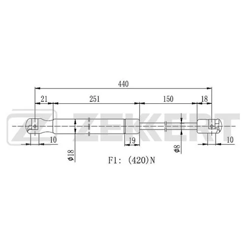   SUZUKI SX4 (GY_ EY_) 06- GF2165