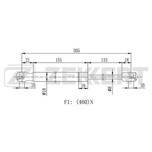   AUDI 4000 78-  90 84- GF2196