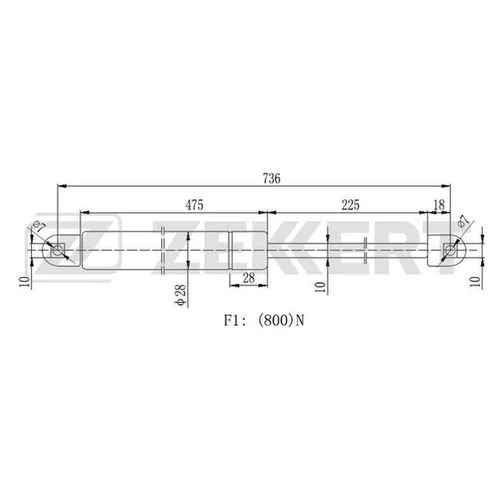   TOYOTA HIACE (_H1_  _H2_  _H10_) 95- GF2263