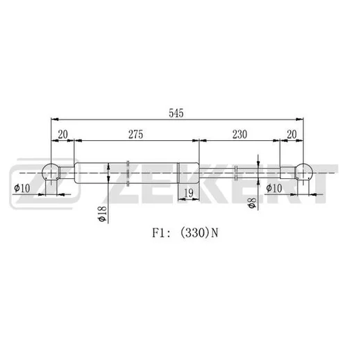   VOLVO 740 85-  760 84-  940 90-  960 I II 90-  V90 96- GF2275