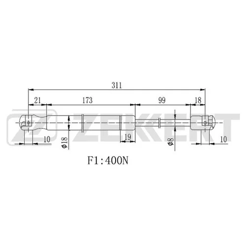   BMW 5 (F10  F11) 10-  6 (F06  F12  F13) 10- GF2358