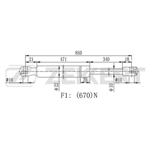   FORD TRANSIT TOURNEO II 06-  TRANSIT VI  VII 00- GF2407