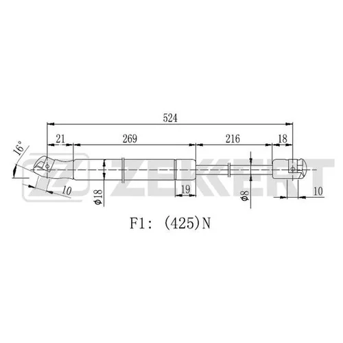   NISSAN QASHQAI (J11_) 13- GF2424