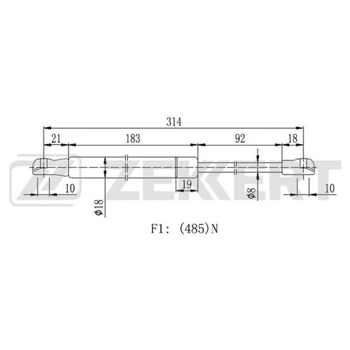   LEXUS GS (S190) 05- GF2450