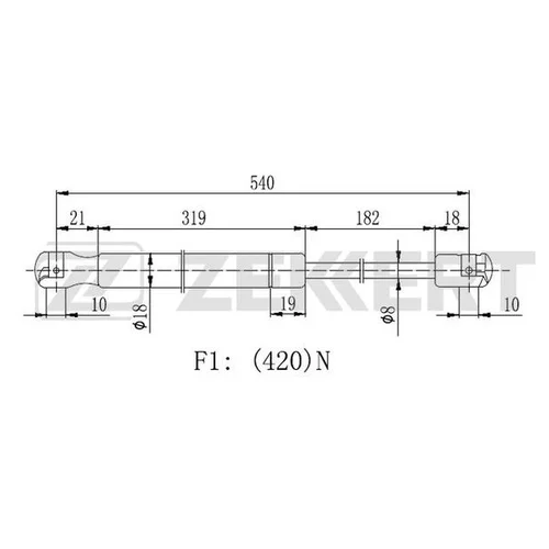   SKODA RAPID SPACEBACK (NH1) 12- GF2458