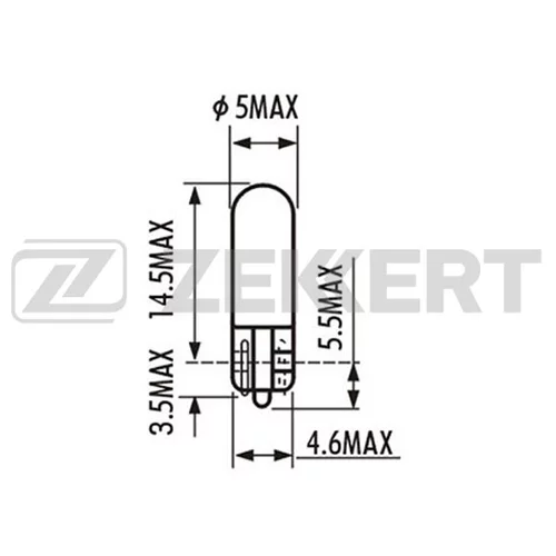 W1.2W        12 V 1.2W LP1053