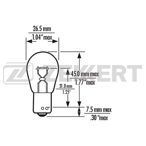  PY21W 12V 21W BAU15S LP1071