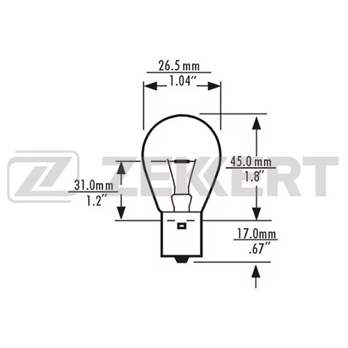  P21W 24V 21W BA15S LP1083