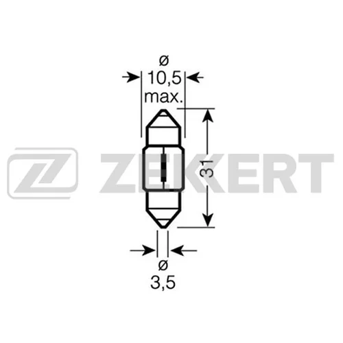  C10W 12V 10W S8  5/8  5 LP1106