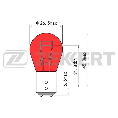  PR21/5W 12V 21/5W BAW15D RED LP1194