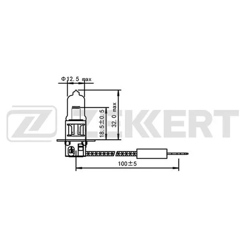  H3 12V 55W  30% BRIGHTNESS LP1230