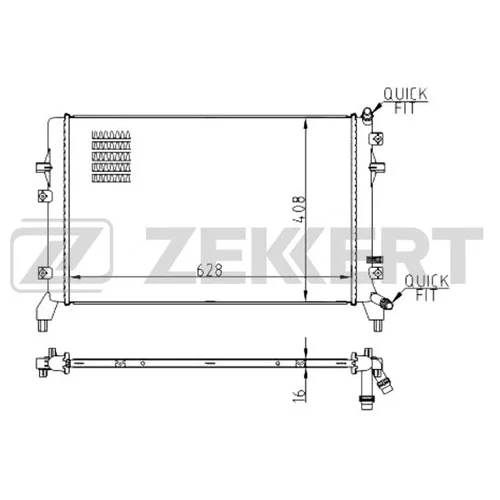  . . SKODA OCTAVIA (1Z_) 08-  YETI (5L) 09-  VW GOLF V-VI 07-  PASSAT VI-VII 07- MK1514