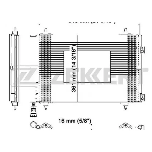  . CITROEN BERLINGO II 08-  C4 04-  DS4/DS5 11-  PEUGEOT 3008 09-  307 02-  308 07-  PAR MK3001