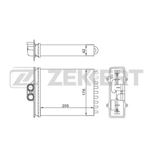  . OPEL VECTRA B 95-  SAAB 9-5 (YS3E) 97- MK5034