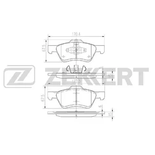  . . . Ford Maverick III 01- Mazda Tribute (EP) 00- bs1003 Zekkert