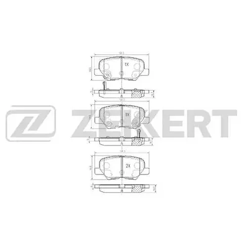  . . . Citroen C4 Aircross 12- Mitsubishi ASX (FA) 10- Outlander (GF GG) 12- bs1014 Zekkert