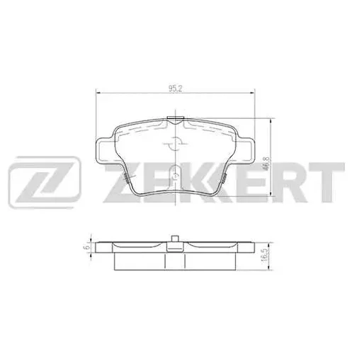  . .  Citroen C4 04- Peugeot 207 06- 307 02- bs1144 Zekkert