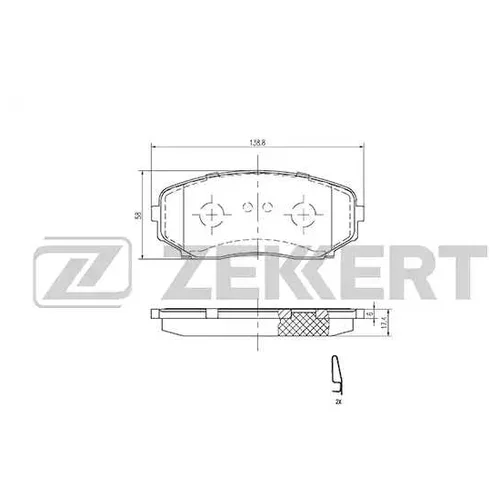  . .  Mazda CX-7 (ER) 07- bs1228 Zekkert