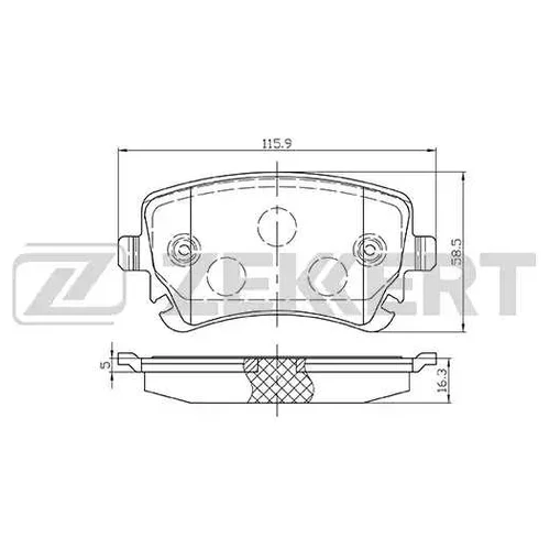    . Audi A4 / Avant II III 03- A6 / Avant II III 02- Allroad (4FH C bs1256 Zekkert