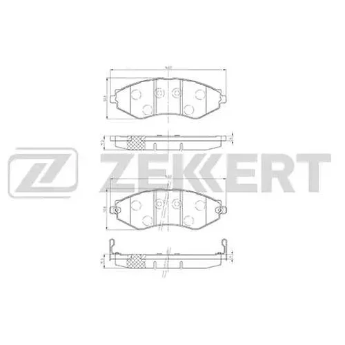  .. Chevrolet Epica 06- Lacetti (J200) 03-/ Daewoo Nubira I II 97- Rezzo (KLAU) 00 bs1309 Zekkert
