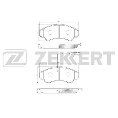  . .  Citroen Jumper (230 244 Z_) 94- Fiat Ducato (230 244 Z_) 94- Peugeot bs1459 Zekkert