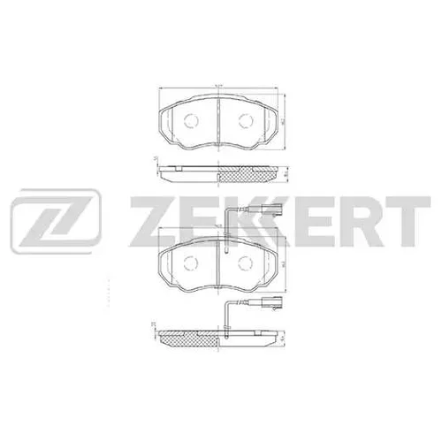  . .  Citroen Jumper (230 244 Z_) 94- Fiat Ducato (230 244 Z_) 94- Peugeot bs1460 Zekkert